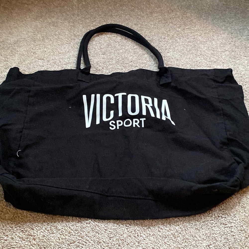 Black duffle